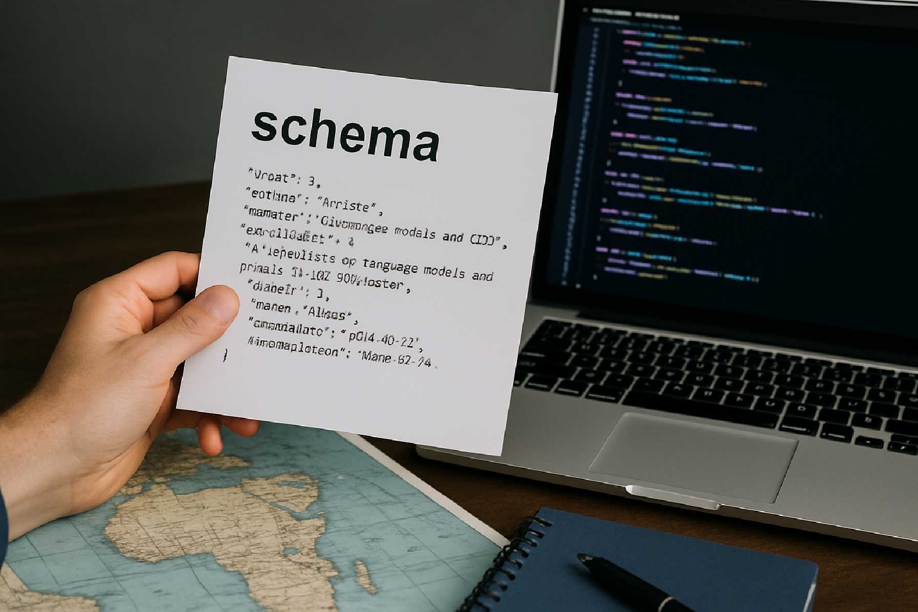 Schema, מודלי שפה והבעיה עם “הוכחות” חלשות בעולם ה־GEO