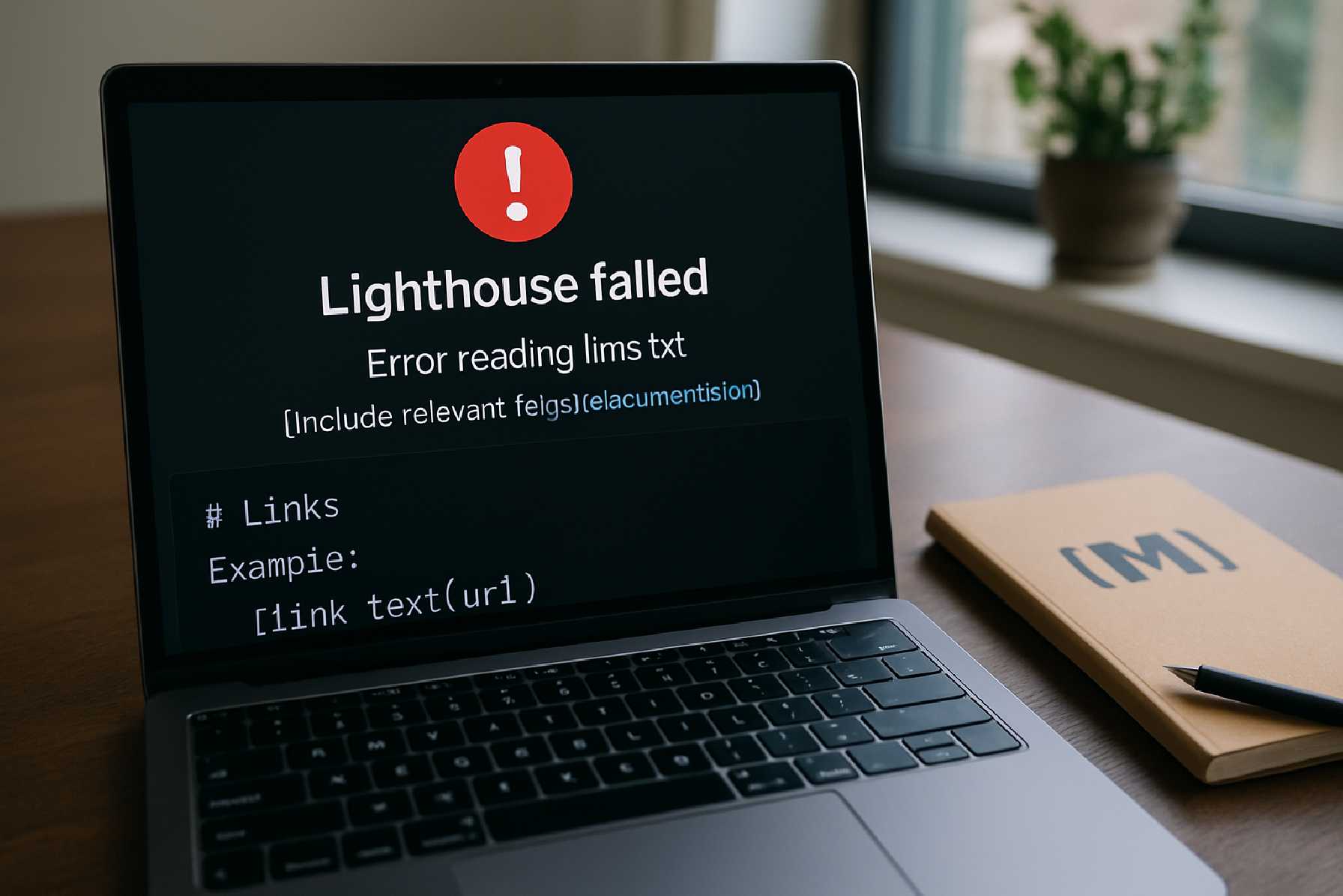 Lighthouse נכשל בבדיקת Llms.txt? ייתכן שחסרים לכם קישורי Markdown