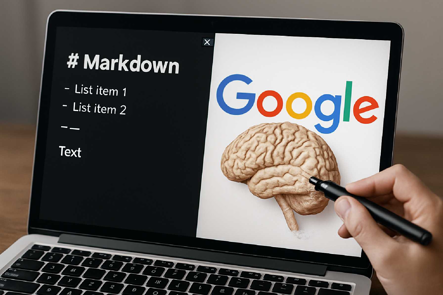למה Markdown ל־AI SEO עלול למחוק דווקא את מה שחשוב לגוגל